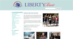 Desktop Screenshot of libertytrust.org.nz